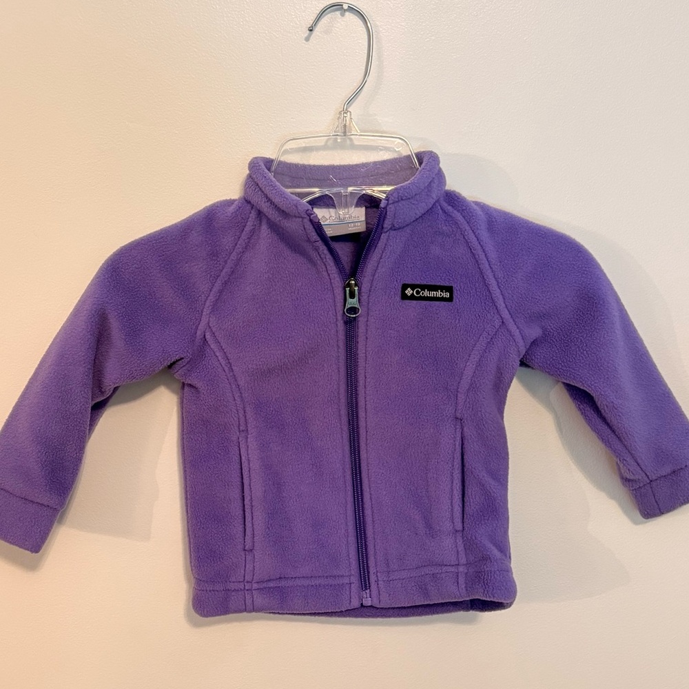 Columbia Toddler Fleece Jacket - Purple